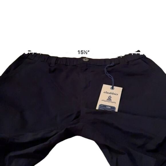 Chubbies The Dark N' Stormies Originals Stretch Twill Shorts 7" Inseam Sz L‎ NEW - Picture 7 of 9